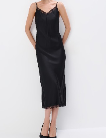 Rochie medie Mohito, negru