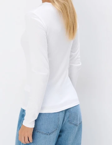 Bluza Mohito, alb Alb