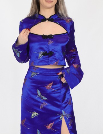 Bluza Something New, albastru