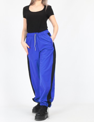 
						Pantaloni Something New, albastru