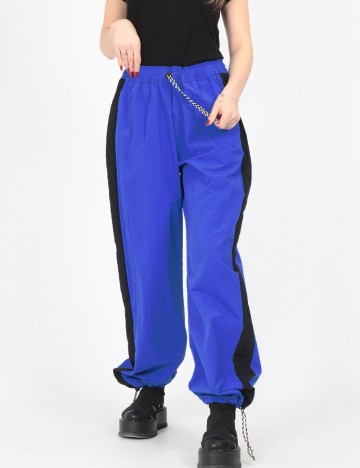 Pantaloni Something New, albastru