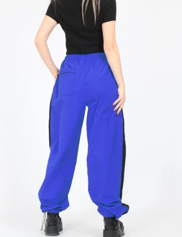 Pantaloni Something New, albastru