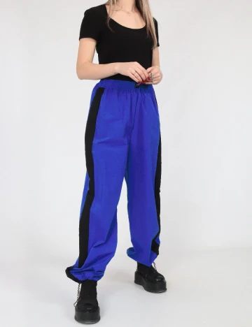 Pantaloni Something New, albastru