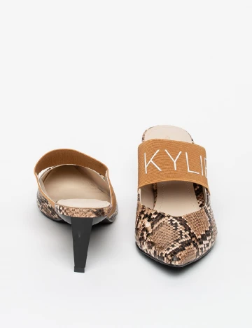 Saboti Kendall&Kylie, imprimeu sarpe Animal print
