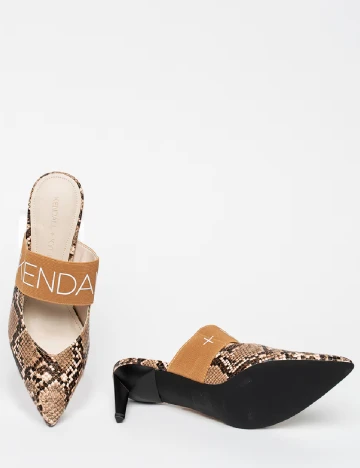 Saboti Kendall&Kylie, imprimeu sarpe Animal print