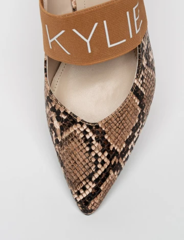 Saboti Kendall&Kylie, imprimeu sarpe Animal print