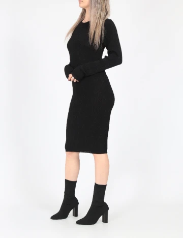 Rochie medie Vero Moda, negru