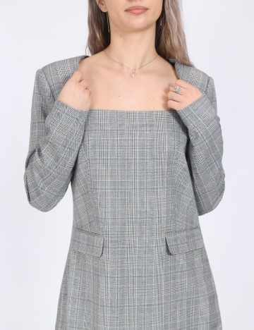 Rochie scurta Vero Moda, gri