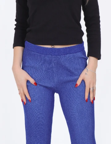 Pantaloni Something New, albastru