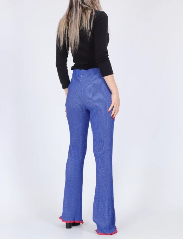Pantaloni Something New, albastru