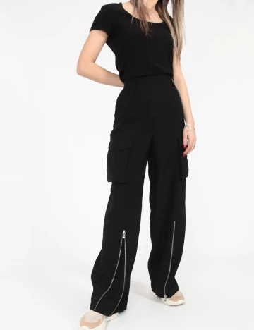 Pantaloni Vero Moda, negru