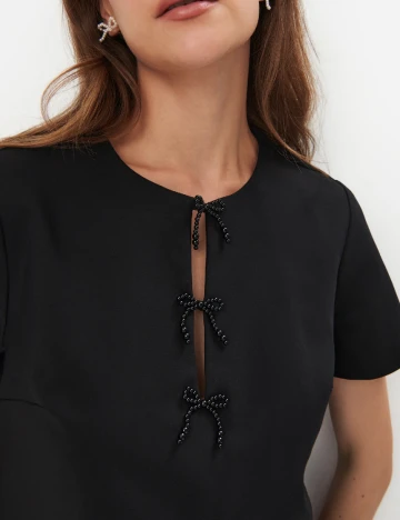 Rochie scurta Mohito, negru