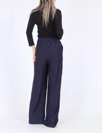 Pantaloni Vero Moda, bleumarin