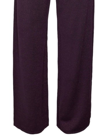 Pantaloni Vero Moda, pruna