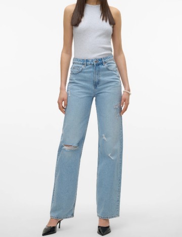 
						Blugi Vero Moda, albastru