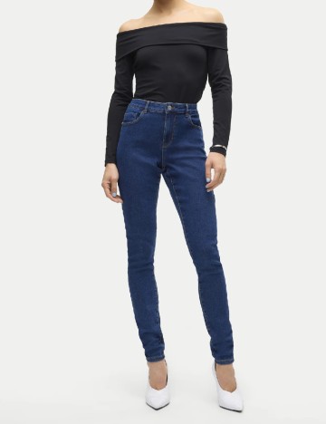
						Blugi Vero Moda, albastru