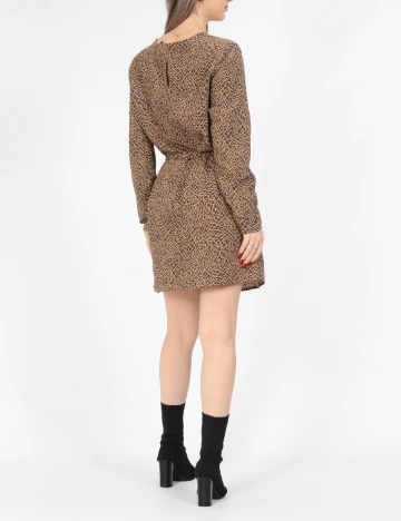 Rochie scurta Vero Moda, maro