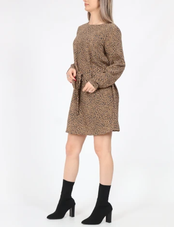 Rochie scurta Vero Moda, maro
