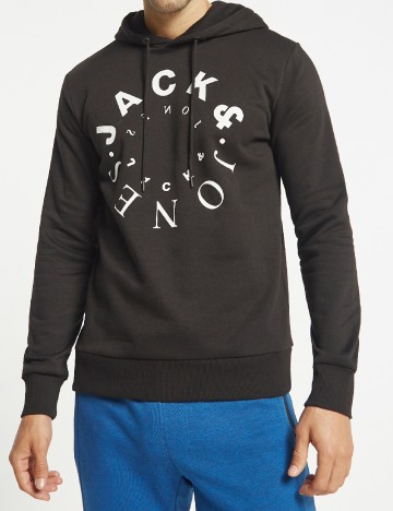 
						Hanorac Jack&Jones, negru