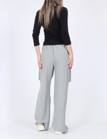 Pantaloni Vero Moda, gri