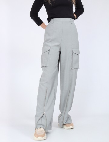 Pantaloni Vero Moda, gri