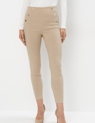 
						Pantaloni Mohito, bej
