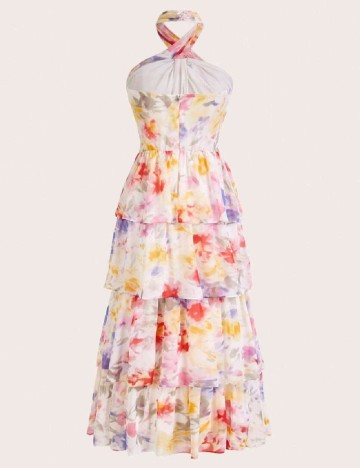 Rochie medie Anewsta, mix culori