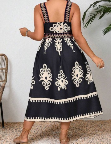 Rochie medie SHEIN CURVE, negru