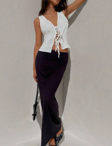 Top SHEIN, alb