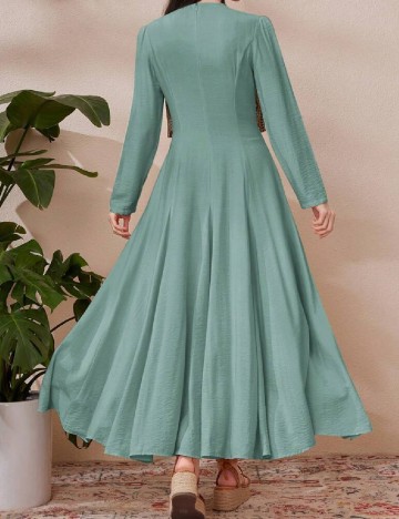 Rochie lunga SHEIN, verde