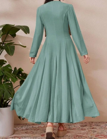 Rochie lunga SHEIN, verde