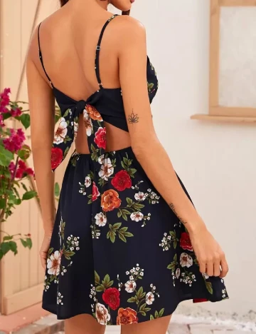 Rochie scurta SHEIN, bleumarin inchis