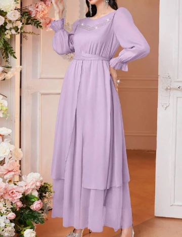 Rochie lunga SHEIN, mov