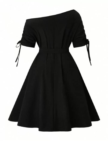 Rochie scurta SHEIN CURVE, negru