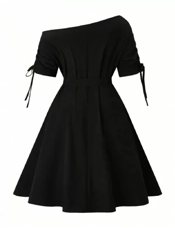 Rochie scurta SHEIN CURVE, negru
