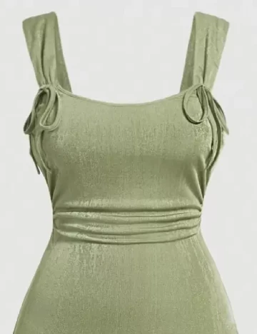 Rochie scurta SHEIN CURVE, verde