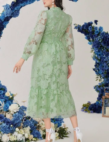 Rochie medie SHEIN, verde