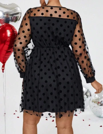 Rochie scurta SHEIN CURVE, negru