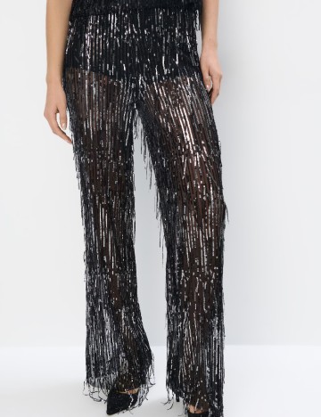 Pantaloni Mohito, negru