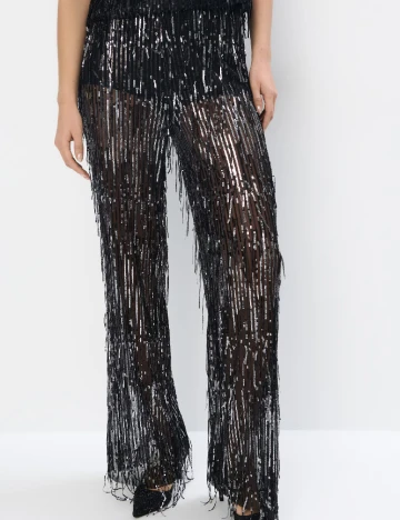 Pantaloni Mohito, negru