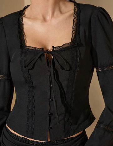 Bluza SHEIN, negru