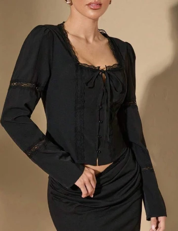 Bluza SHEIN, negru