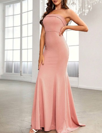 Rochie lunga SHEIN, roz