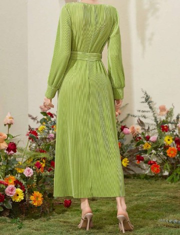 Rochie lunga SHEIN, verde