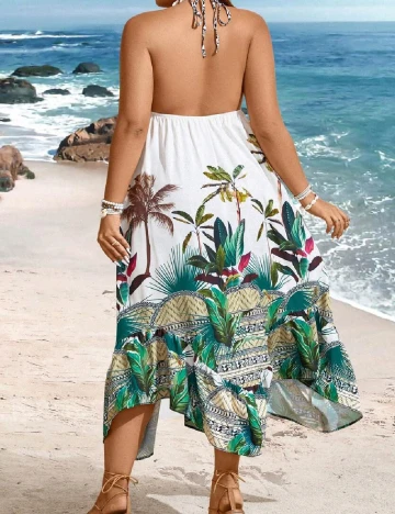 Rochie medie SHEIN CURVE, mix culori