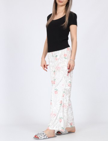 Pantaloni de pijama Dazy, ecru