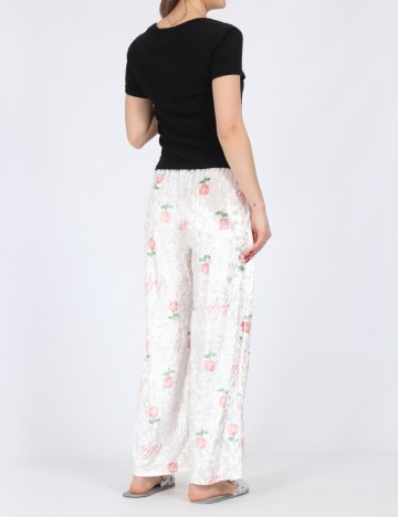 Pantaloni de pijama Dazy, ecru