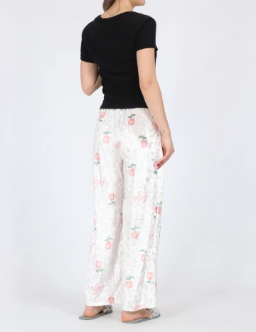 Pantaloni de pijama Dazy, ecru
