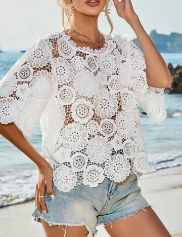 Tricou SHEIN, alb