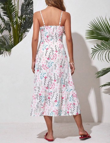 Rochie medie SHEIN, alb